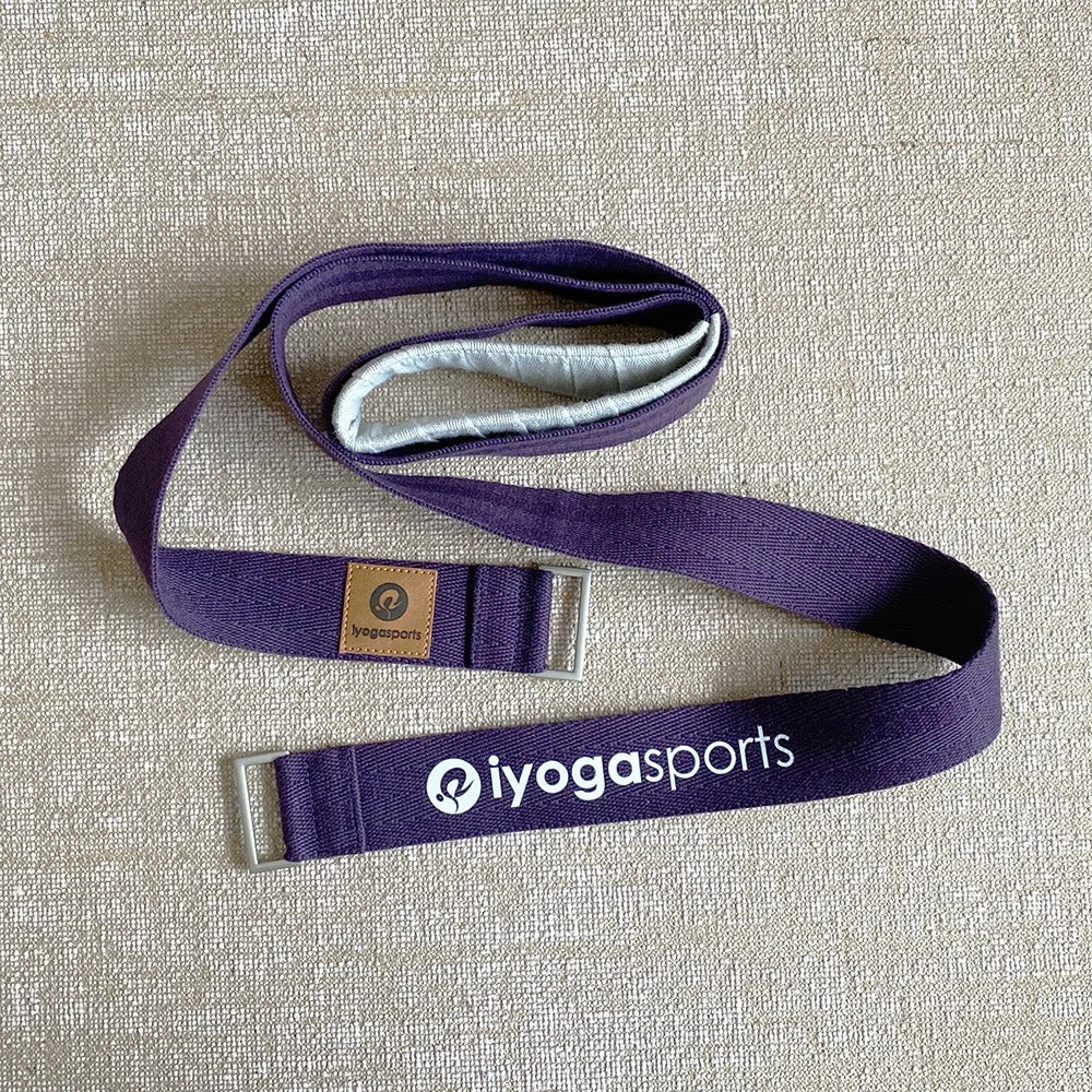 Sangle Yoga Réglable en Coton