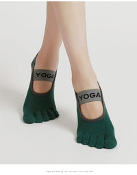 Thumbnail for Chaussettes Yoga 5 Doigts