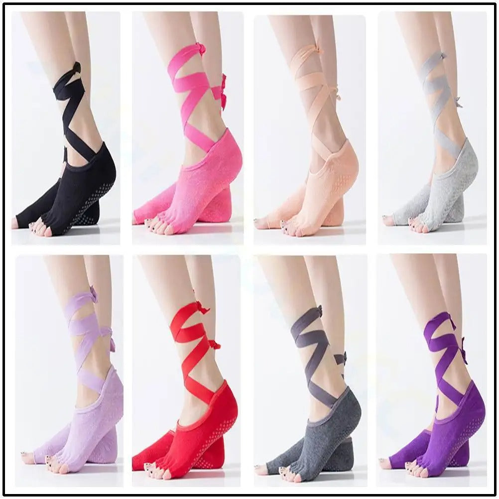 Chaussettes Yoga Ruban