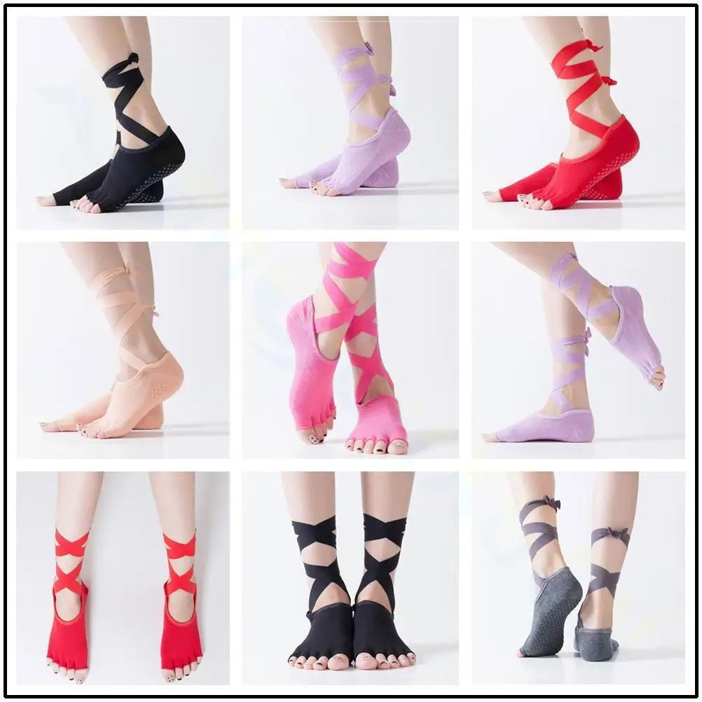 Chaussettes Yoga Ruban