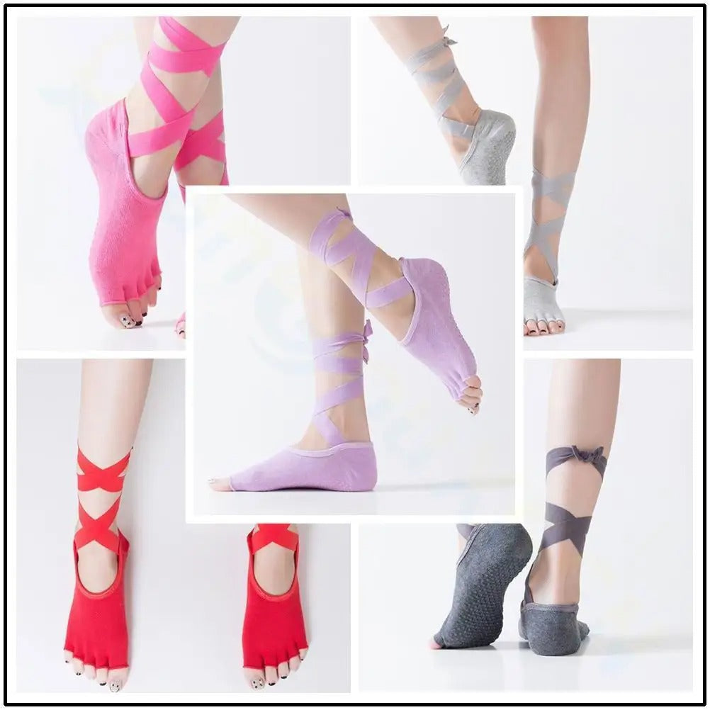 Chaussettes Yoga Ruban