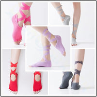 Thumbnail for Chaussettes Yoga Ruban