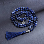 Collier Mala Lapis Lazuli