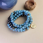 Bracelet Mala Turquoise