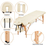 Table de Massage en Bois Pliante