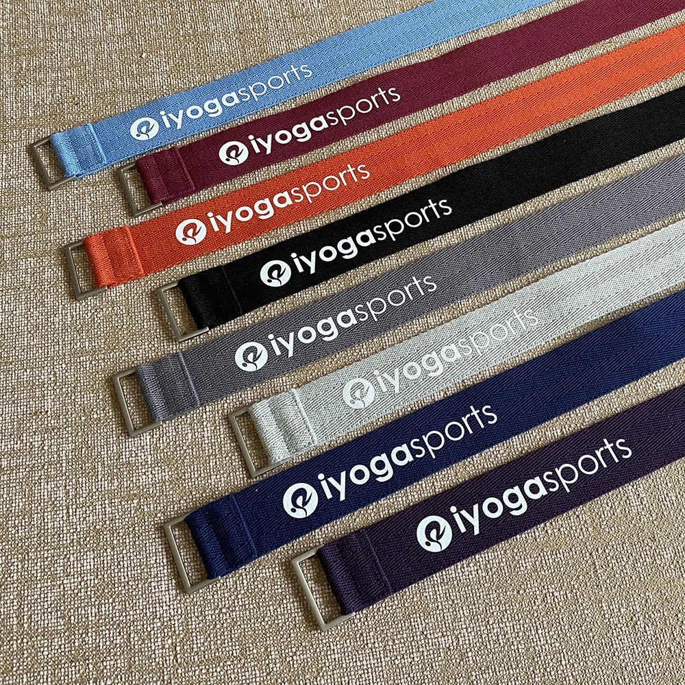Sangle Yoga Réglable en Coton