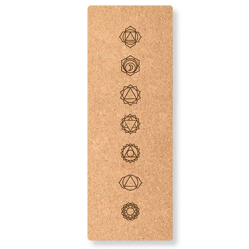 Tapis de Yoga en Liège Chakra