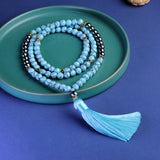 Bracelet Mala Turquoise